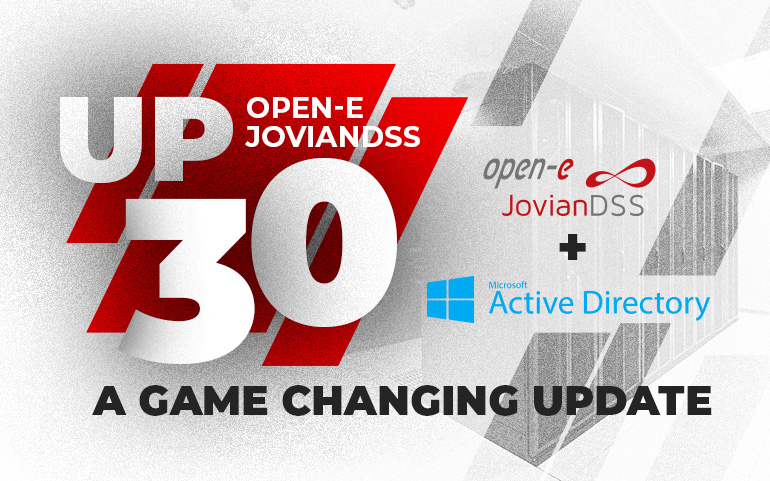 Open-E JovianDSS Up30 Features &#8211; Active Directory