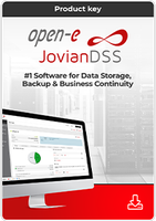 Open-E JovianDSS product key cover