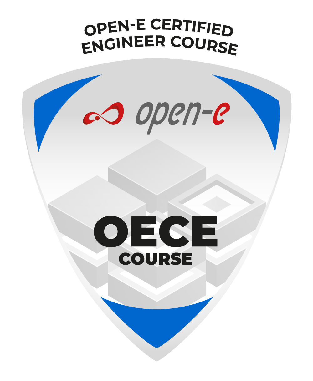 Open-E Certified Engineer Course OECE badge