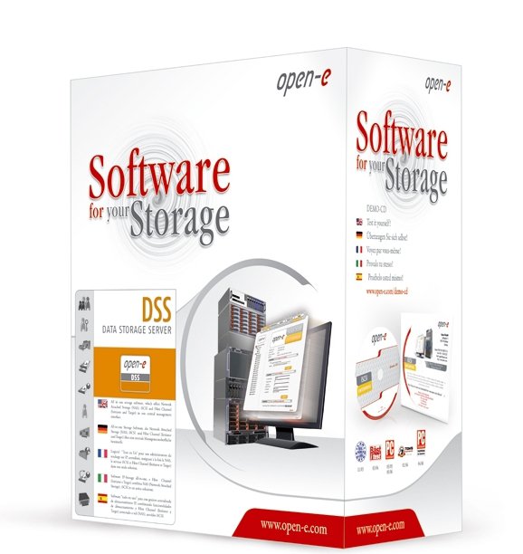 Open-E DSS Data Storage Software Box