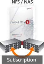 Open-E DSS V7 NAS NFS subscription cover