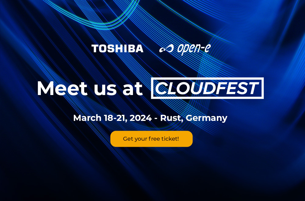 Meet Open-E & Toshiba At CloudFest 2024!