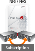 HA Package - Open-E DSS V7 with Active-Active Failover for NFS Monthly Subscription