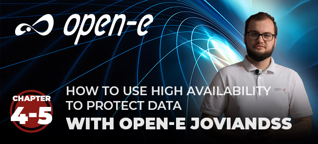 How To Use High Availability To Protect Data With Open-E JovianDSS?