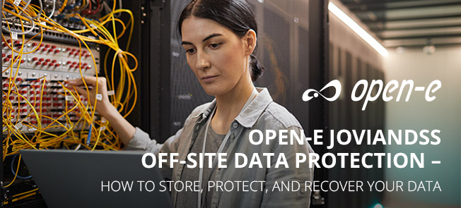 Open-E JovianDSS Off-site Data Protection