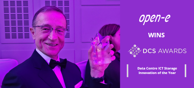 Open-E Wins DCS Awards 2023 - Data Centre ICT Storage Innovation of the Year